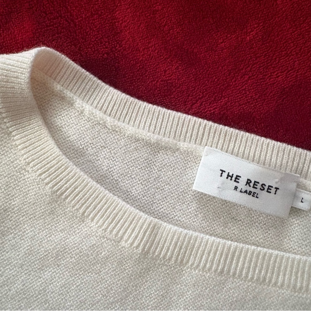 The Reset R Label Wool Pullover Size Large - Picture 7 of 9
